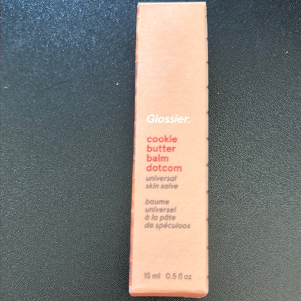Glossier Balm Dotcom in cookie butter